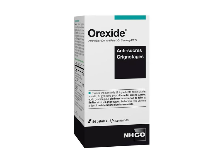 Nhco Orexide-NG Coupe-faim/Anti-sucres - 56 gélules