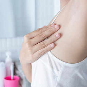 illustration femme aisselle