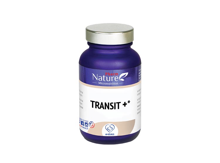 Pharm Nature Micronutrition Transit+ - 60 gélules