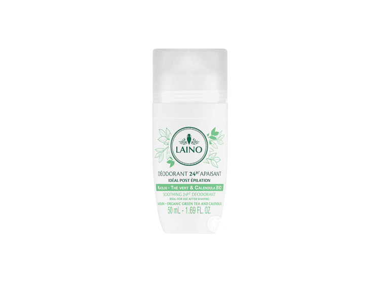 Laino Déodorant 24h Apaisant Thé Vert Roll-On - 50ml