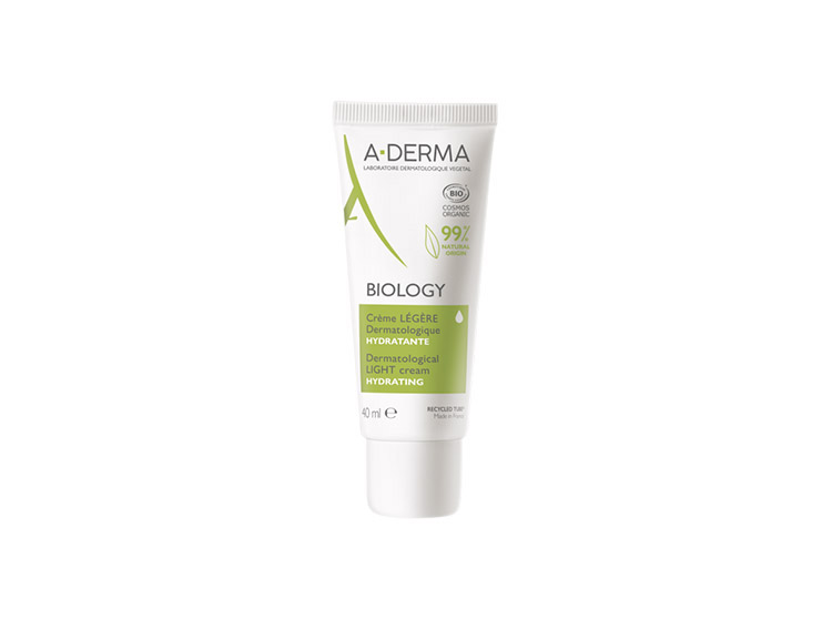 A-derma Biology Crème légère dermatologique hydratante BIO - 40ml
