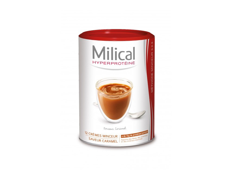 Milical Crème Protéinée Caramel - 12 crèmes