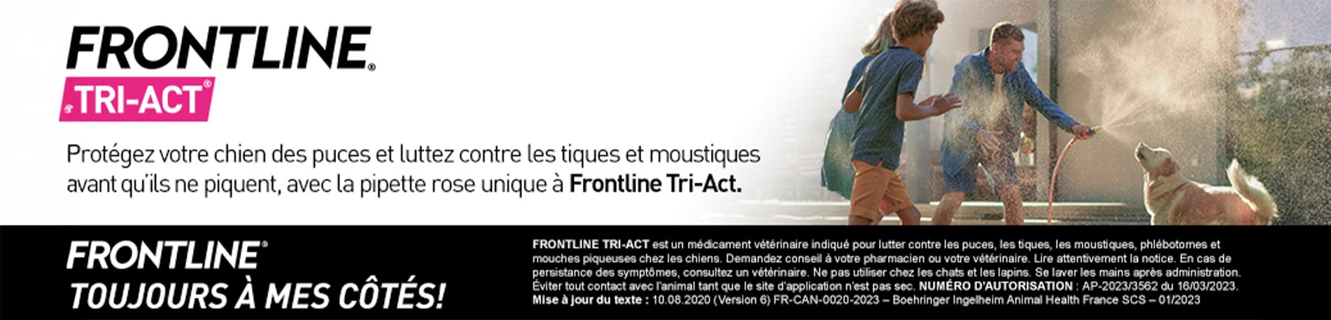 Frontline Bannière Tri Act 