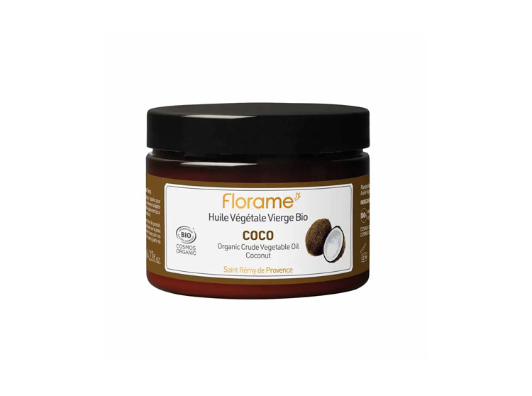 Huile Végétale de Coco Bio - Pot 125ml