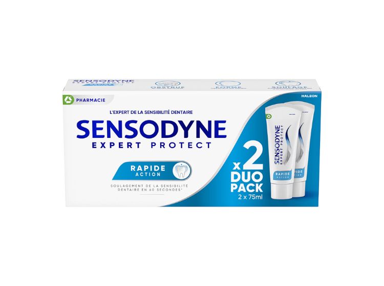 Dentifrice Rapide Action Lot de 2 - 2x75ml