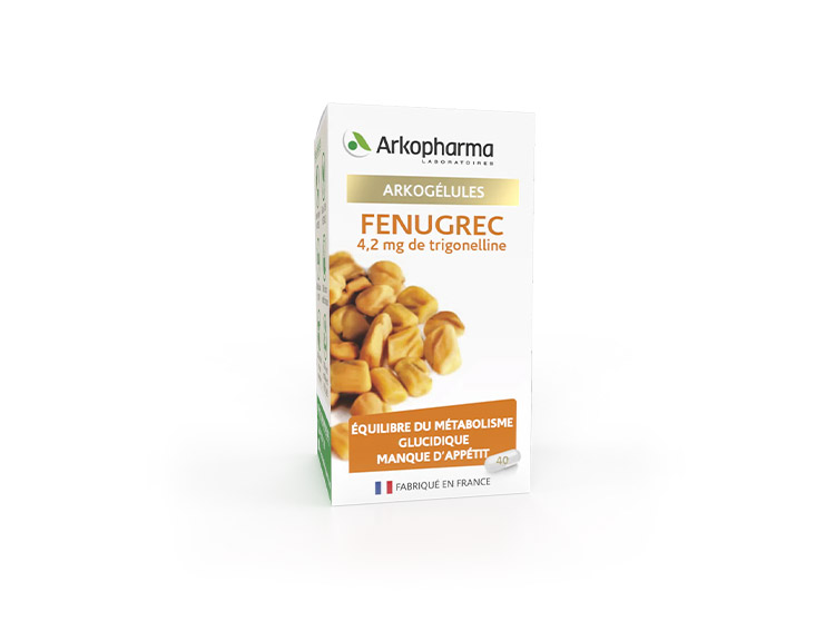 Arkopharma Arkogélules Fenugrec - 40 gélules