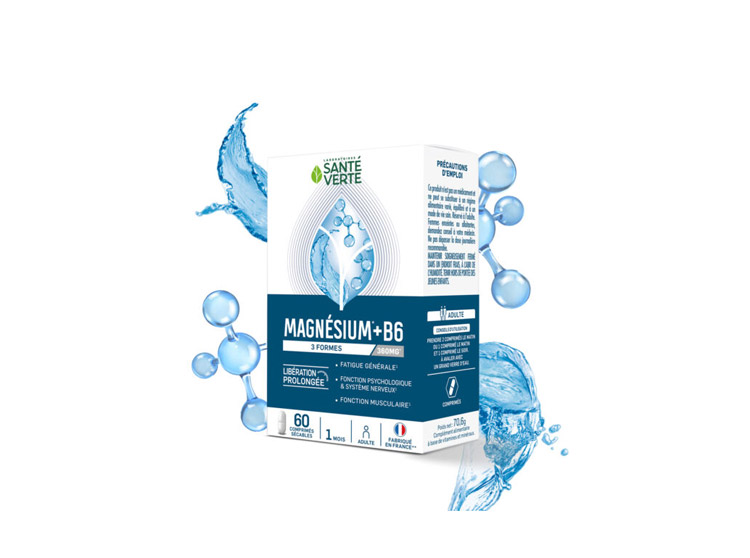 Magnésium + B6 360mg - 60 comprimés