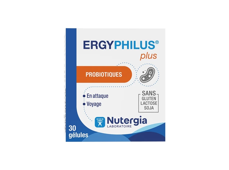 Ergyphilus Plus Probiotiques - 30 gélules