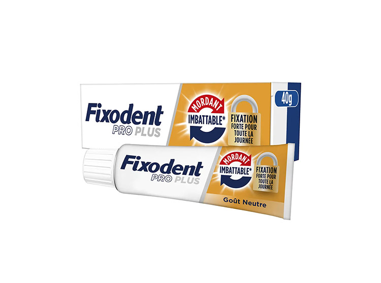Fixodent Pro Plus Mordant Imbattable - 40g
