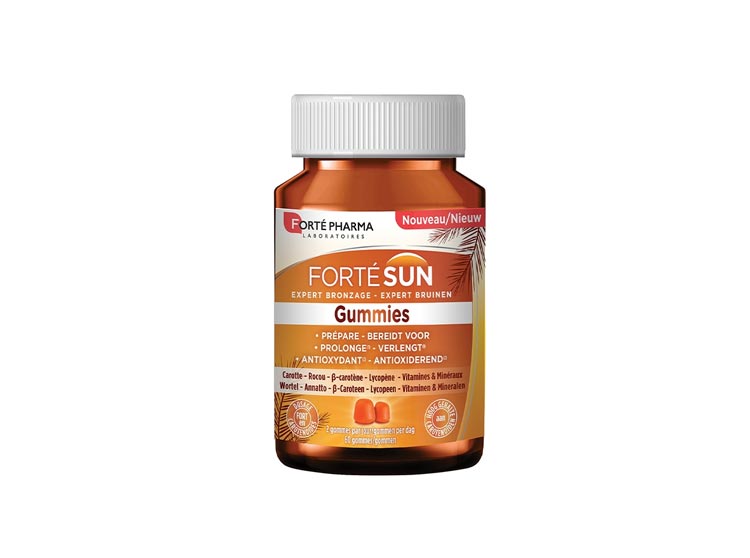 Forte pharma Forté Sun Expert bronzage - 60 gummies