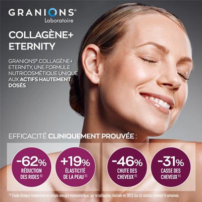 Cheveux Granions Collagène Eternity 