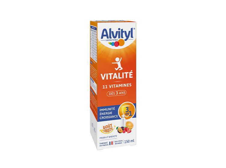 Alvityl Vitalité Solution Buvable Multivitaminée - 150 ml
