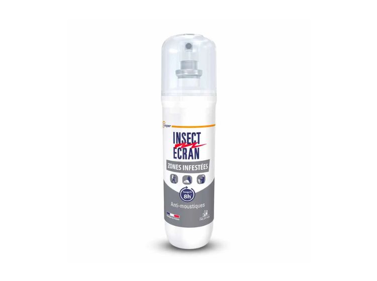 Insect Ecran Zones infestées Spray Répulsif Peau anti-moustiques - 100ml