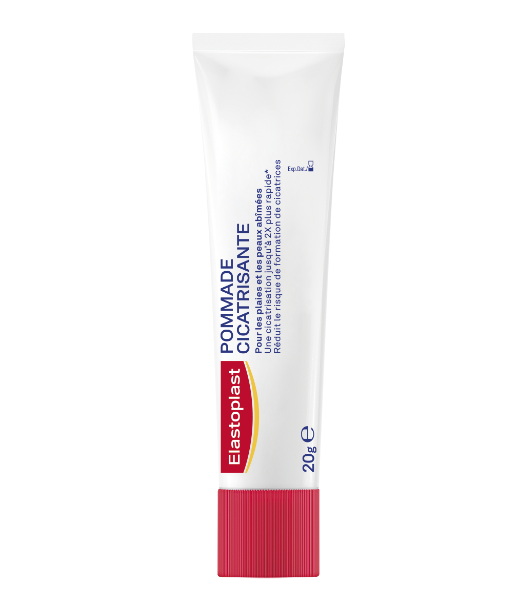 Pommade cicatrisante pour les plaies et les peaux abîmées