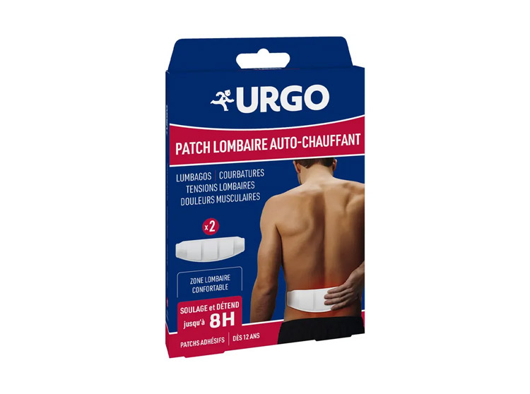 Patchs Auto-Chauffant Lombaires - x2