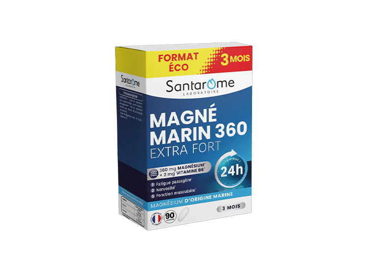 Magnésium Marin 360mg Extra Fort - 90 comprimés