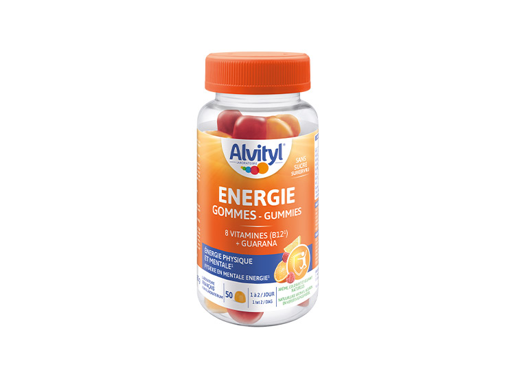 Energie 8 Vitamines & Guarana - 50 gommes