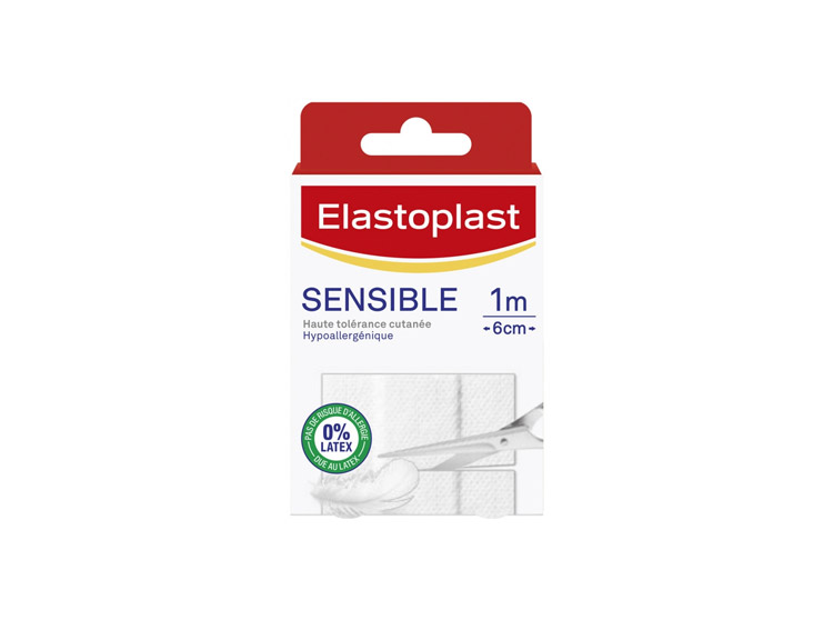 Elastoplast Pansements Sensibles - 10 bandes à découper 10x6cm
